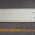 四孔圓點帶鐵標(biāo)蓋板模具